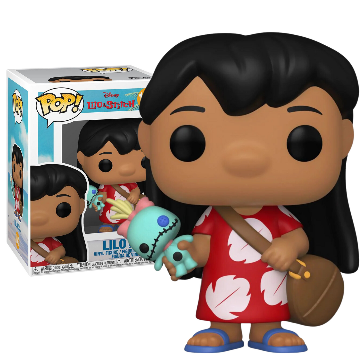 Funko Pop Lilo Y Stitch Lilo Con Scrump Trapos Disney