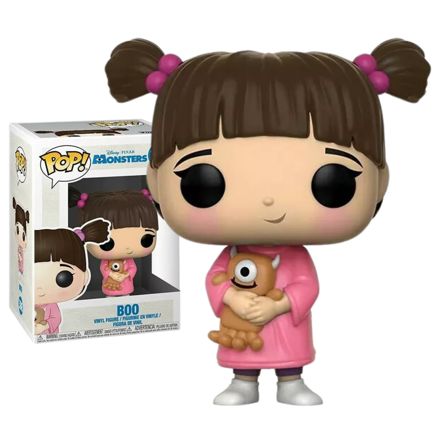 Funko Pop Boo Monster Inc Sulley Gatito Mike Disney Niña