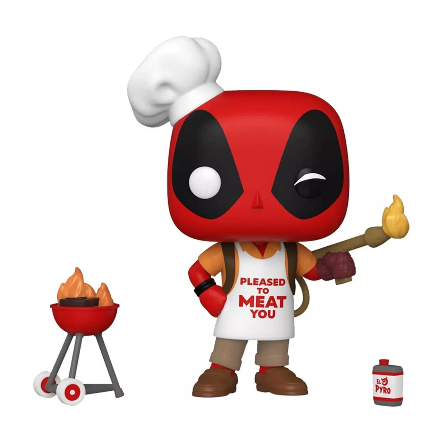 Funko Pop Deadpool 30 Aniversario Parrilla Trasera Didpol