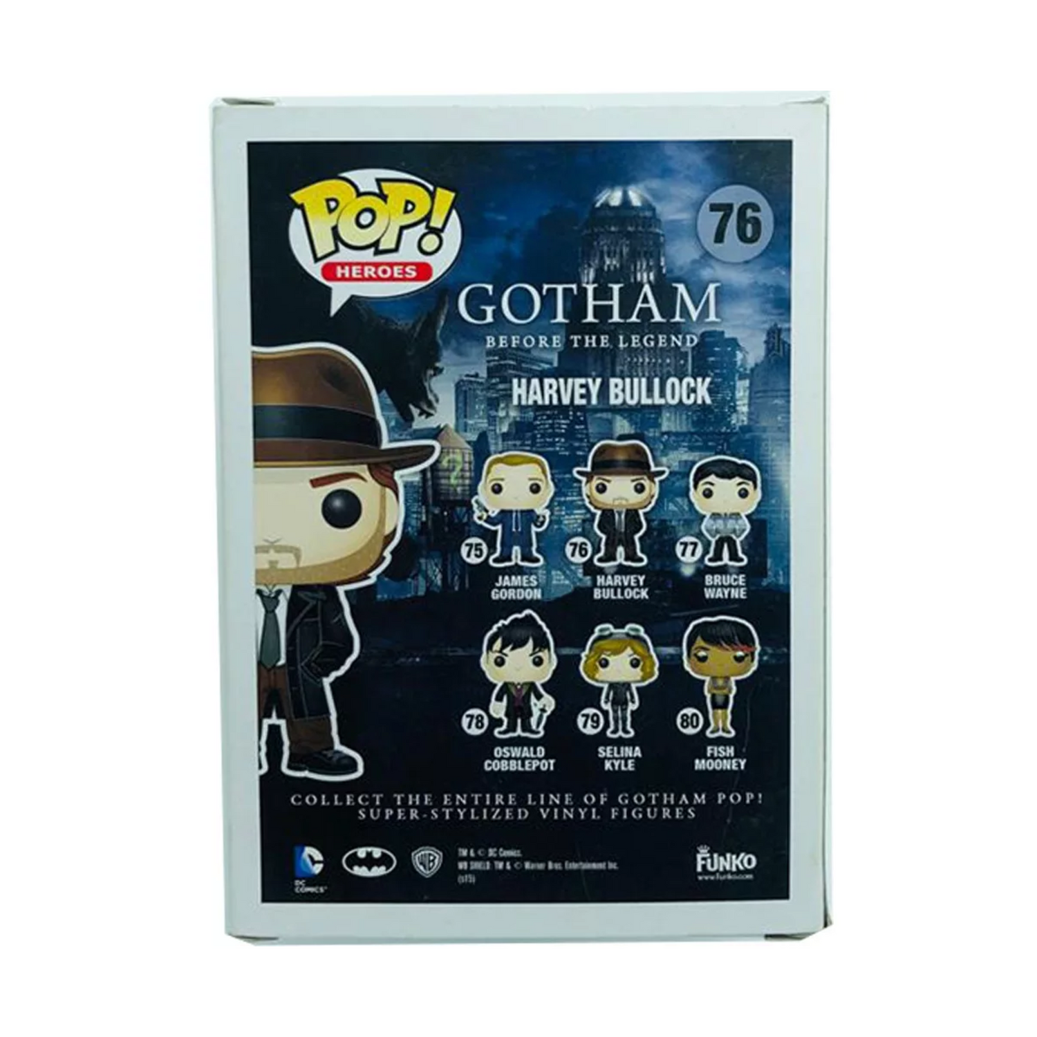 Funko Pop Harvey Bullock 76 Heroes Gotham Batman Serie