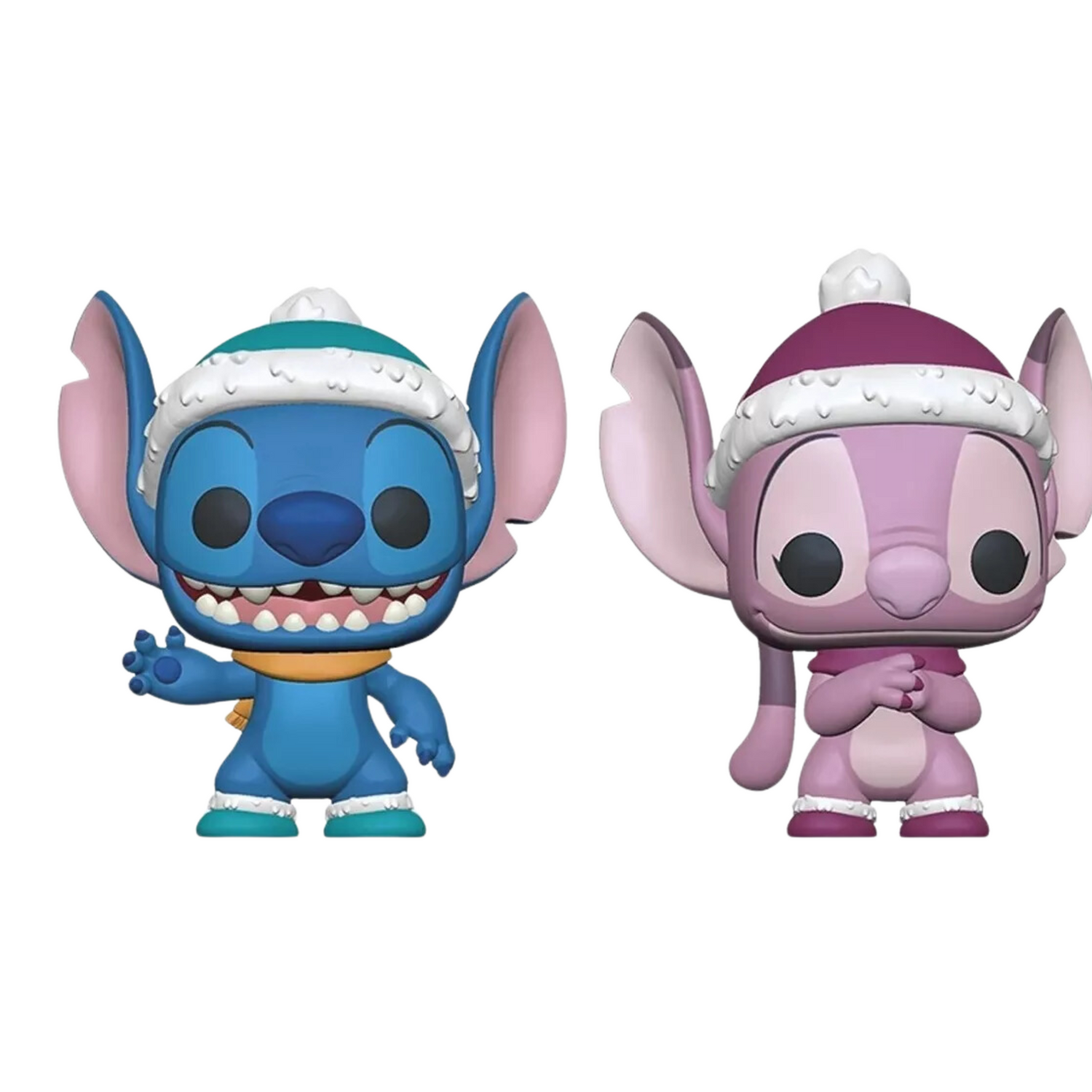 Funko Pop Paquete Stitch Y Angel Navidad 2 Pack Hot Topic