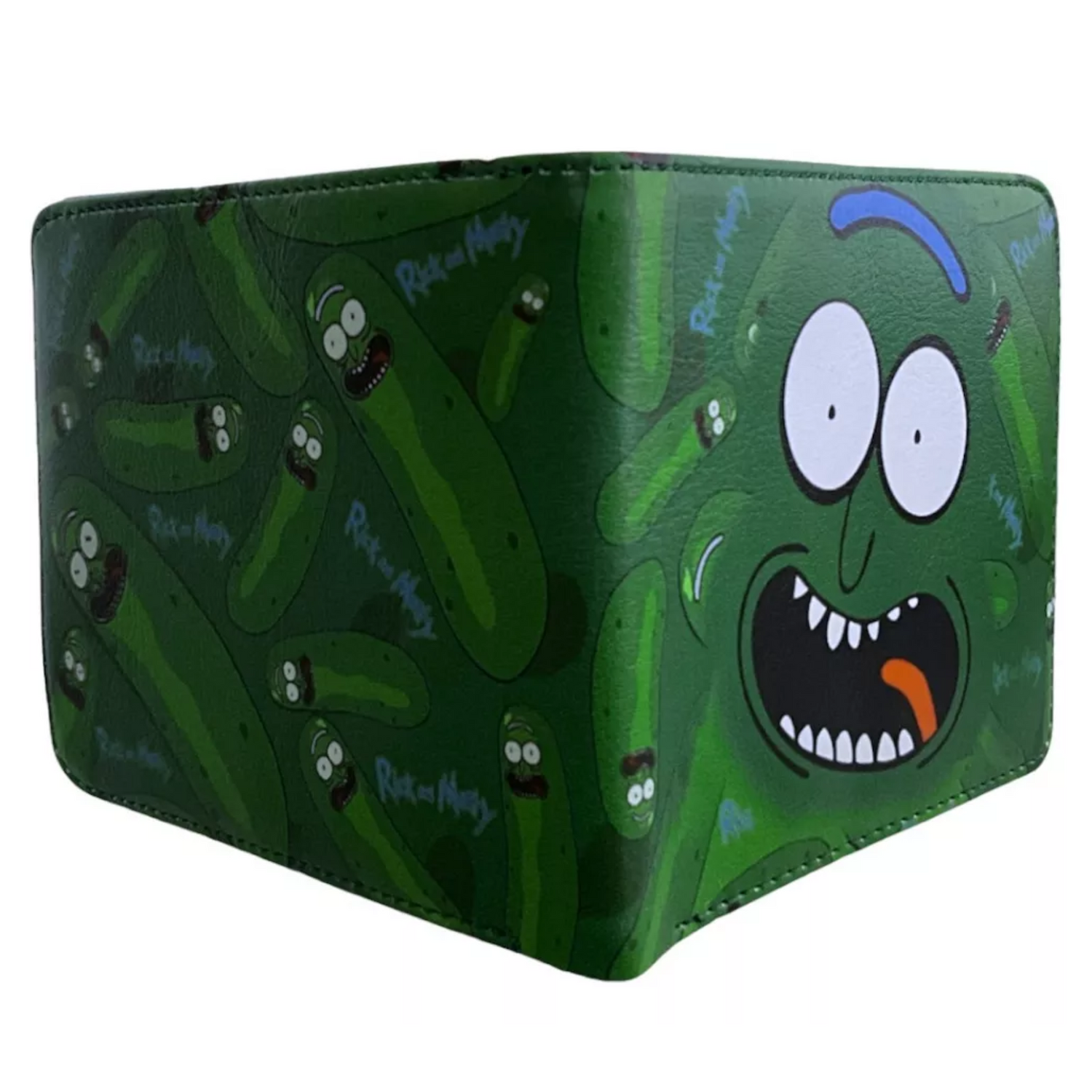 Cartera Billetera Rick Morty Pepinillo Pickle Pepino