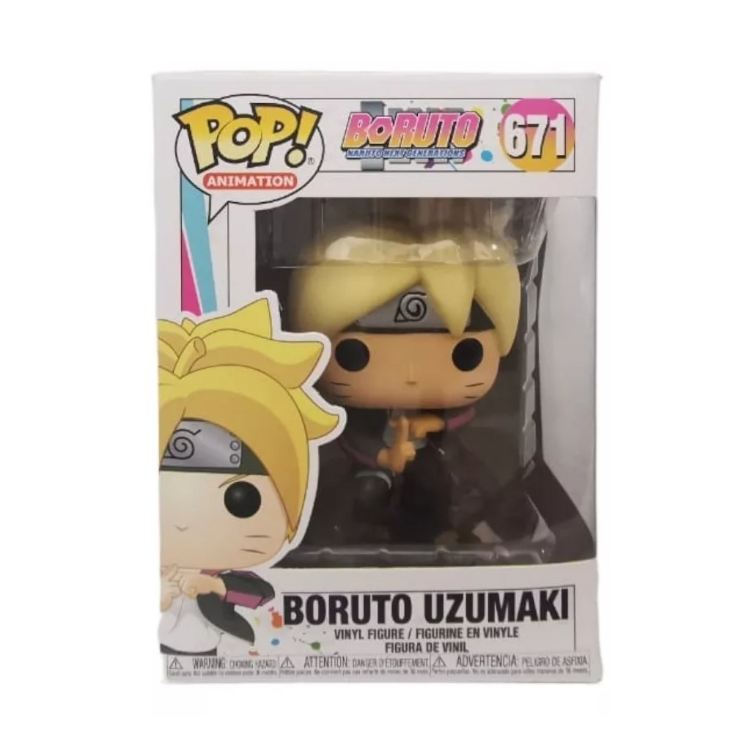 Funko Pop Boruto Uzumaki Naruto Next Generations Lastimado