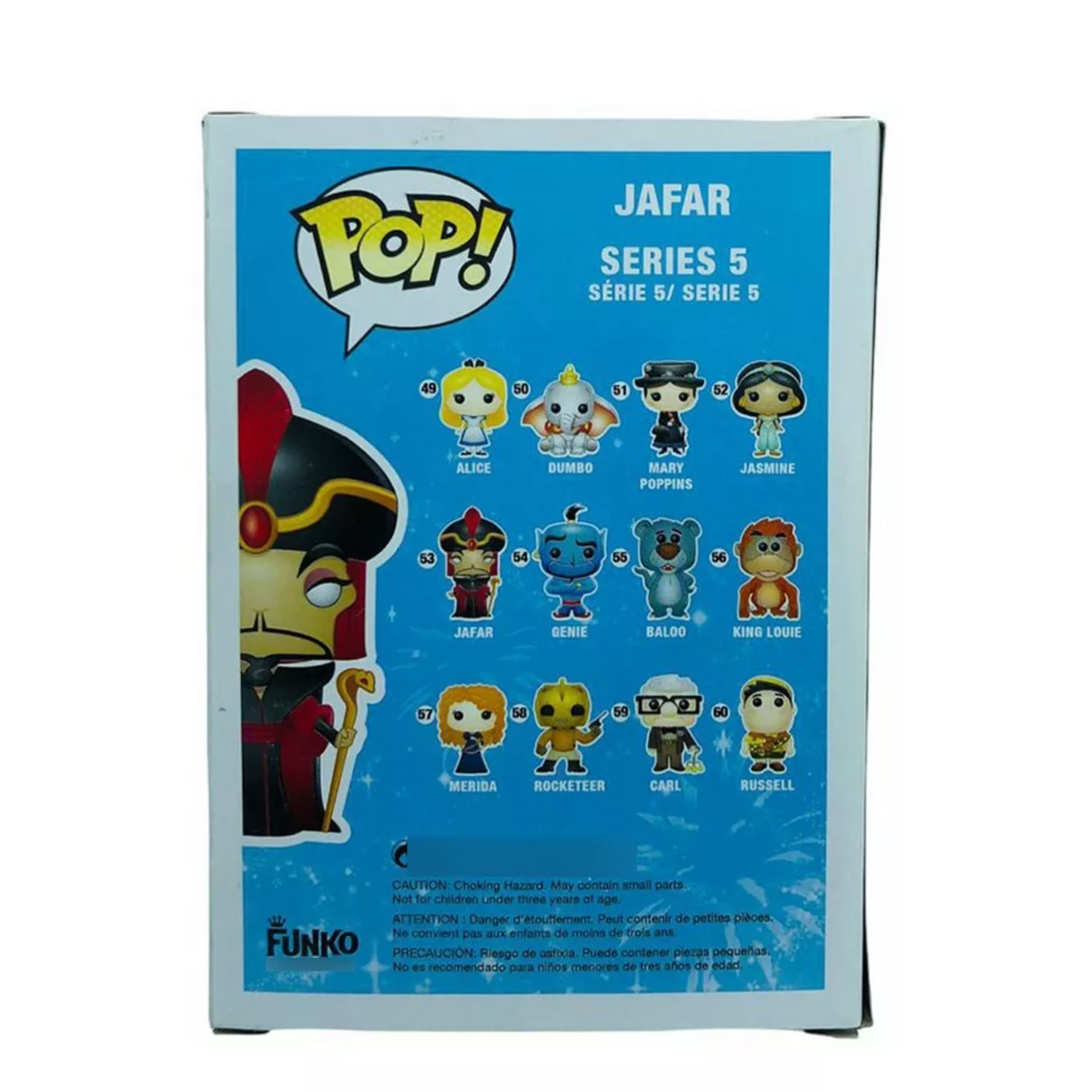 Funko Pop Jafar Aladdin Disney Genio Descontinuado