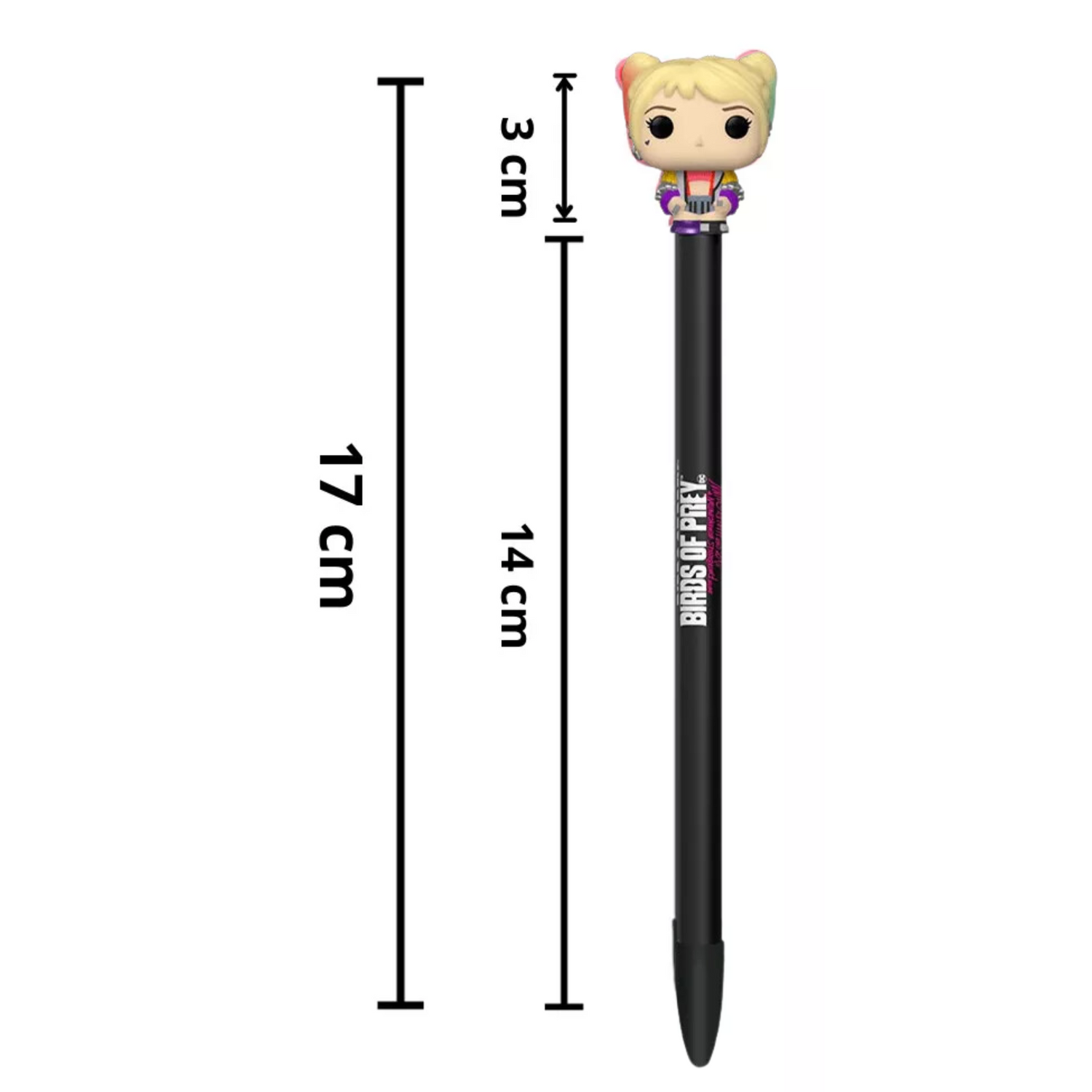 Funko Pop Pluma Harley Quinn Caution Tape Chamarra Dc