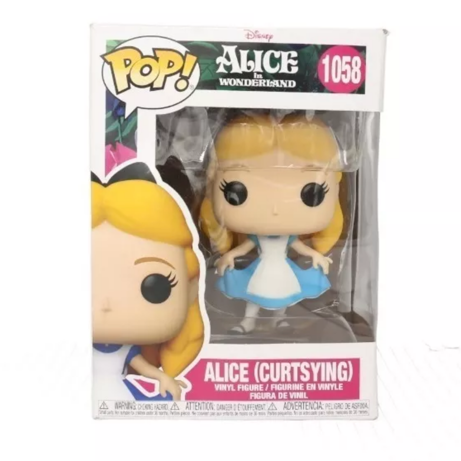 Funko Pop Alicia 1058 Alice Wonderland Maravillas Caja Lastimada