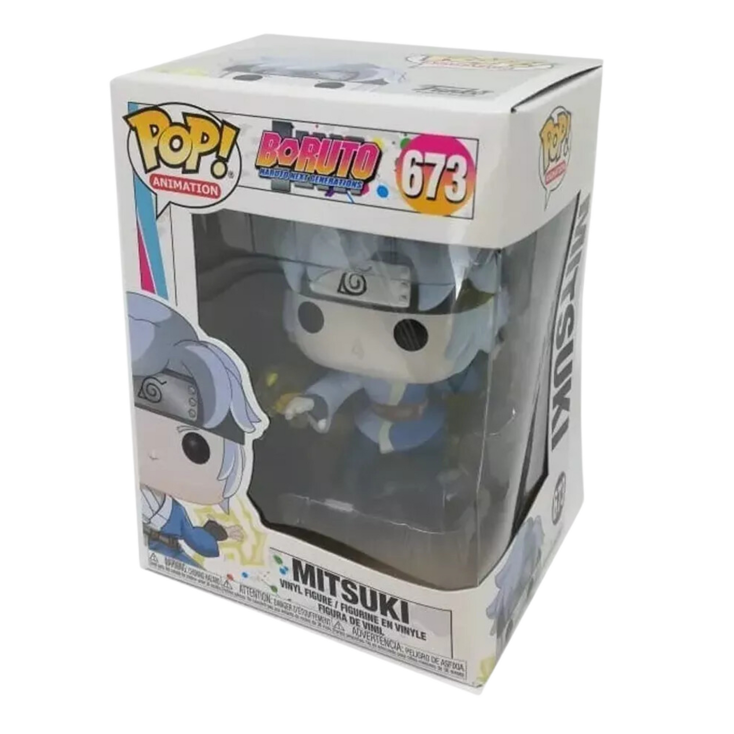 Funko Pop Mitsuki 673 Boruto Caja Lastimada Naruto