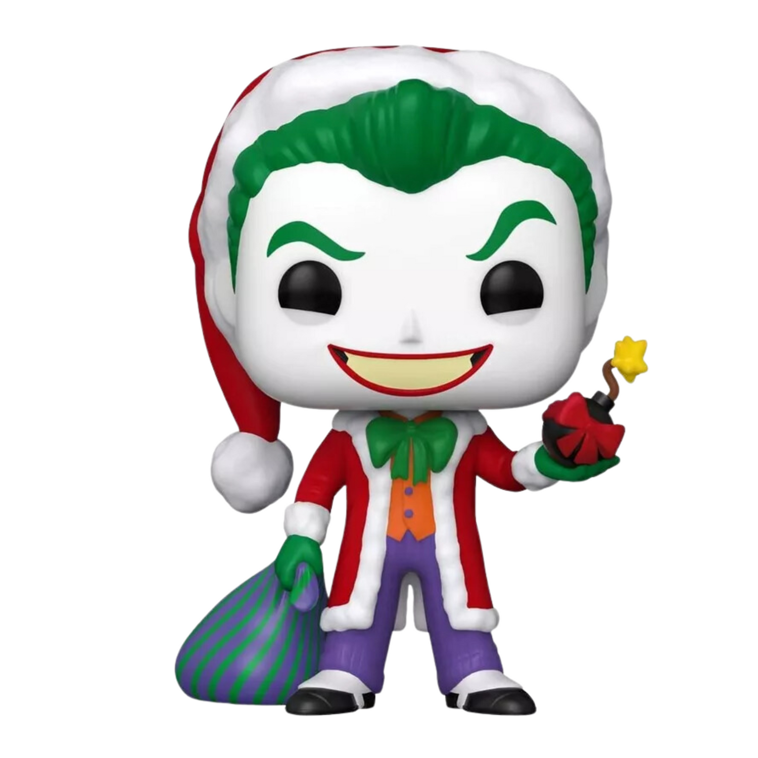 Funko Pop Joker Santa Navidad 358 Dc Harley Guason Christmas