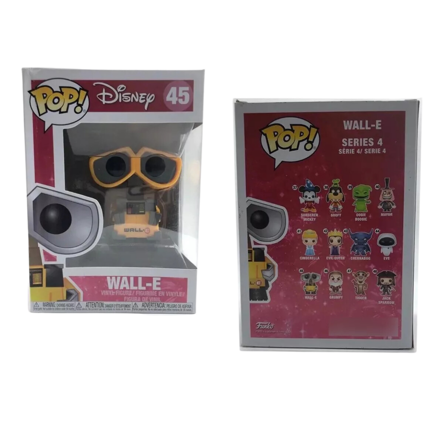 Funko Pop Wall-e Disney Caja Dañada Nuevo Retirado