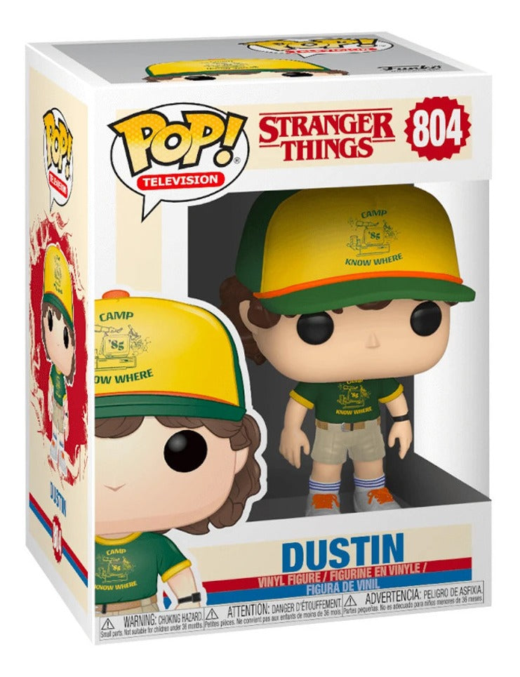 Funko Pop Dustin Outfit Camp 804 Stranger Things Campamento