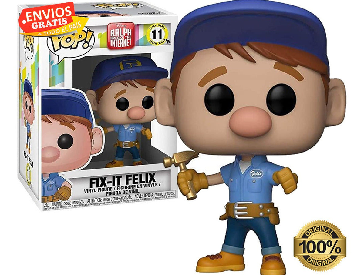 Funko Pop Felix Disney Ralph 2 Reparalo Caja Lastimada