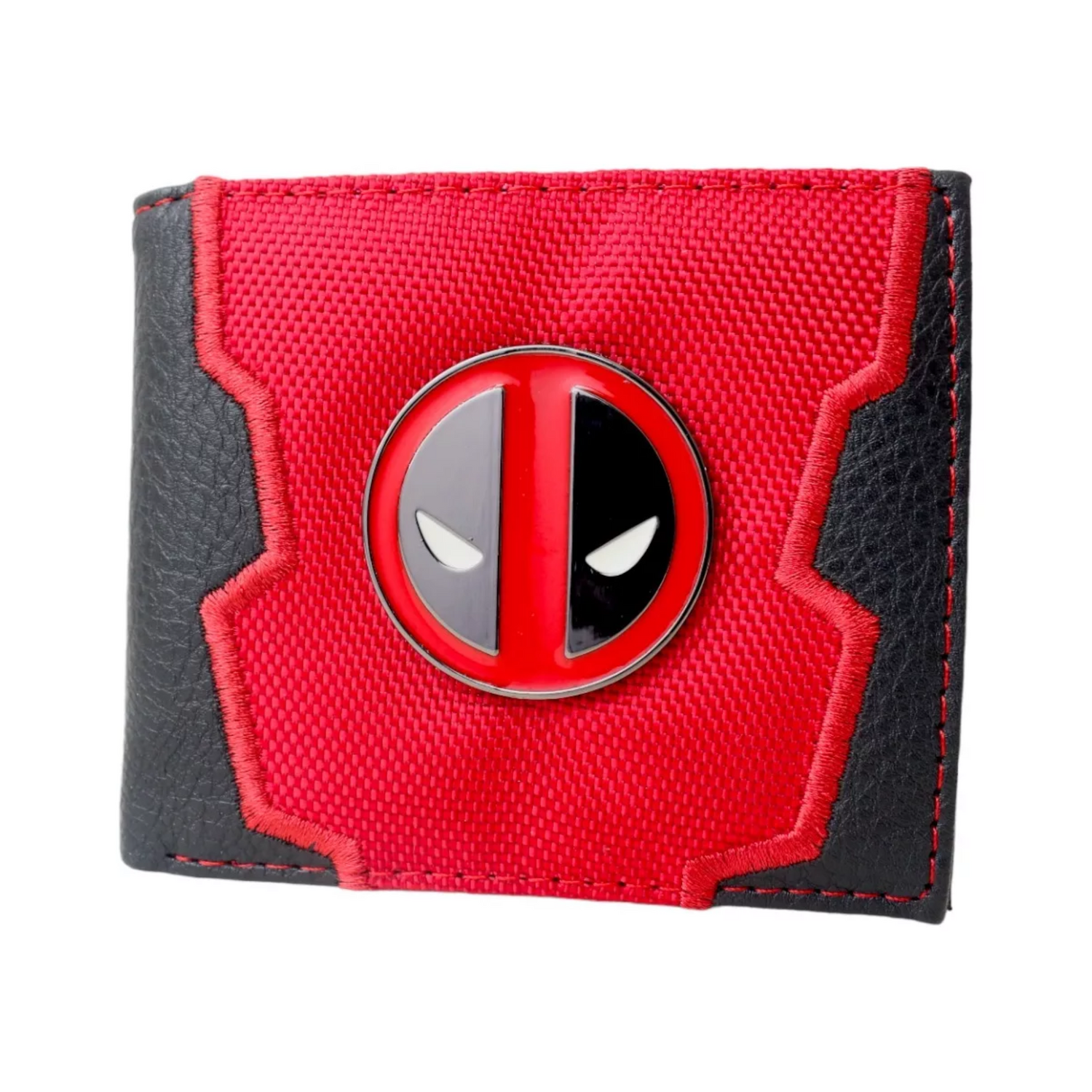 Cartera Marvel Deadpool Logo  Con Cierre Bioworld
