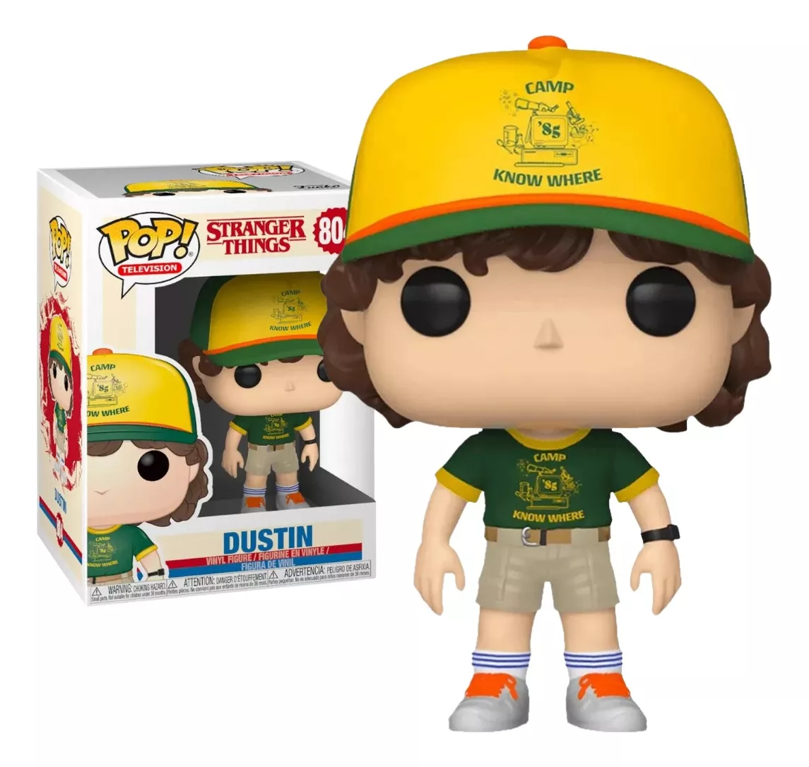 Funko Pop Dustin Outfit Camp 804 Stranger Things Campamento